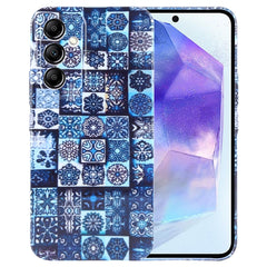 Painted Pattern Precise Hole PC Phone Case, For Samsung Galaxy A55 5G