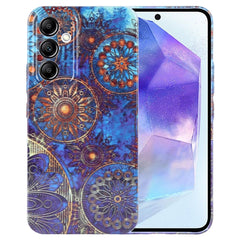 Painted Pattern Precise Hole PC Phone Case, For Samsung Galaxy A55 5G