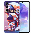 For Samsung Galaxy A55 5G / Orange Astronaut