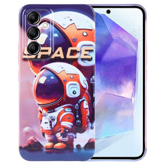 Painted Pattern Precise Hole PC Phone Case, For Samsung Galaxy A55 5G
