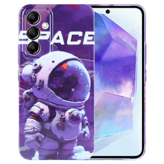 Painted Pattern Precise Hole PC Phone Case, For Samsung Galaxy A55 5G