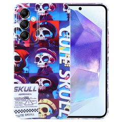 Painted Pattern Precise Hole PC Phone Case, For Samsung Galaxy A55 5G