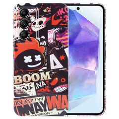 Painted Pattern Precise Hole PC Phone Case, For Samsung Galaxy A55 5G