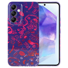 Painted Pattern Precise Hole PC Phone Case, For Samsung Galaxy A55 5G