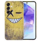 For Samsung Galaxy A55 5G / Yellow Background Smiling