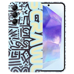 Painted Pattern Precise Hole PC Phone Case, For Samsung Galaxy A55 5G