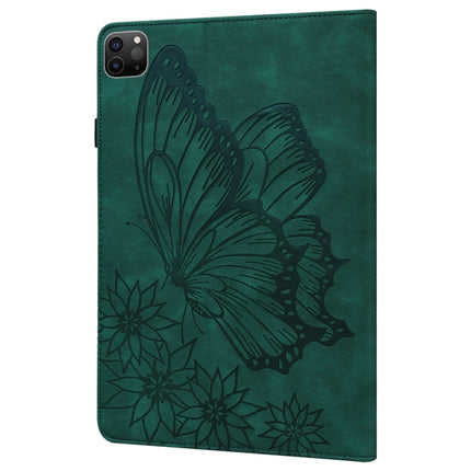 Big Butterfly Embossed Leather Tablet Case, For iPad Pro 13 2025 / 2024, For iPad Pro 11 2025 / 2024, For iPad Pro 12.9 2022 / Air 13 2024 / 2025