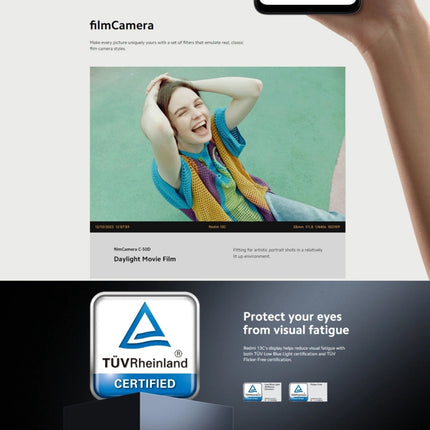 Xiaomi Redmi 13C 5G,  6.74 inch MIUI 14 MediaTek Dimensity 6100+ Octa Core 2.2GHz, NFC, Network: 5G, Not Support Google Play, 4GB+128GB, 6GB+128GB, 8GB+256GB