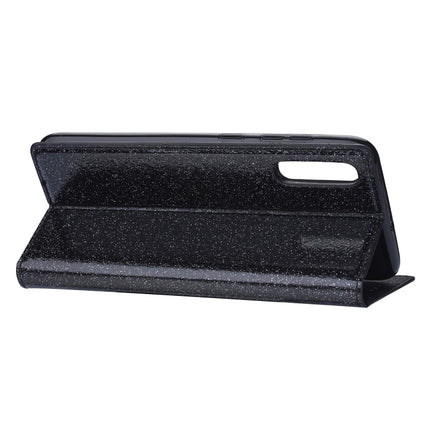 Ultrathin Glitter Magnetic Horizontal Flip Leather Case with Holder & Card Slots, For Samsung Galaxy A70, For Samsung Galaxy A7 (2018) / A750, For Samsung Galaxy J4 (2018), For Samsung Galaxy J4+