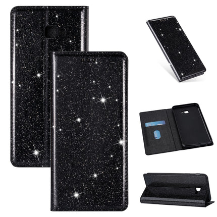Ultrathin Glitter Magnetic Horizontal Flip Leather Case with Holder & Card Slots, For Samsung Galaxy A70, For Samsung Galaxy A7 (2018) / A750, For Samsung Galaxy J4 (2018), For Samsung Galaxy J4+