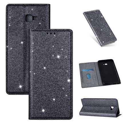 Ultrathin Glitter Magnetic Horizontal Flip Leather Case with Holder & Card Slots, For Samsung Galaxy A70, For Samsung Galaxy A7 (2018) / A750, For Samsung Galaxy J4 (2018), For Samsung Galaxy J4+