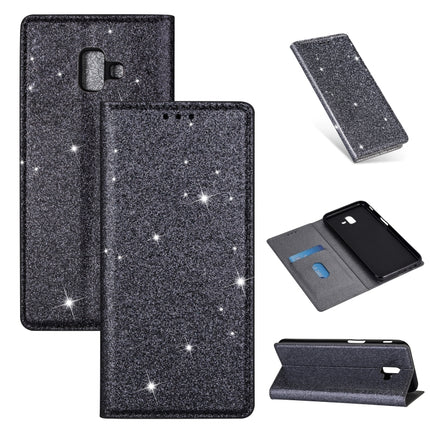 Ultrathin Glitter Magnetic Horizontal Flip Leather Case with Holder & Card Slots, For Samsung Galaxy J6 (2018), For Samsung Galaxy J6+, For Samsung Galaxy Note 8, For Samsung Galaxy Note 9
