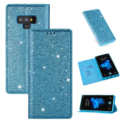 Ultrathin Glitter Magnetic Horizontal Flip Leather Case with Holder & Card Slots, For Samsung Galaxy J6 (2018), For Samsung Galaxy J6+, For Samsung Galaxy Note 8, For Samsung Galaxy Note 9