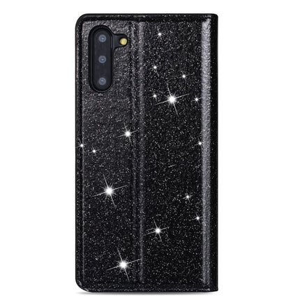 Ultrathin Glitter Magnetic Horizontal Flip Leather Case with Holder & Card Slots, For Samsung Galaxy Note 10, For Samsung Galaxy Note 10 Plus, For Samsung Galaxy S9, For Samsung Galaxy S10