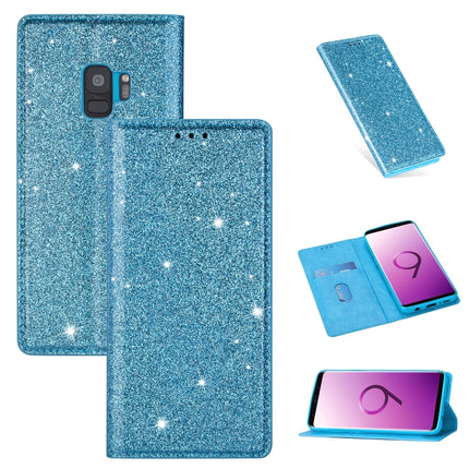 Ultrathin Glitter Magnetic Horizontal Flip Leather Case with Holder & Card Slots, For Samsung Galaxy Note 10, For Samsung Galaxy Note 10 Plus, For Samsung Galaxy S9, For Samsung Galaxy S10