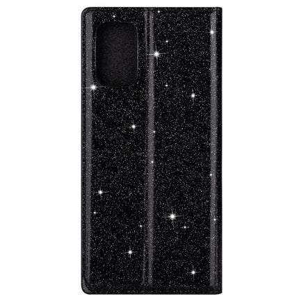 Ultrathin Glitter Magnetic Horizontal Flip Leather Case with Holder & Card Slots, For Samsung Galaxy A91, For Samsung Galaxy A21, For Samsung Galaxy A51, For Samsung Galaxy A71