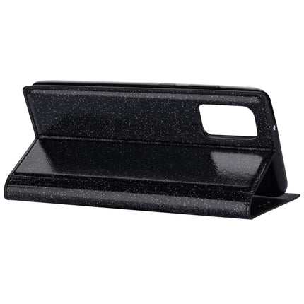 Ultrathin Glitter Magnetic Horizontal Flip Leather Case with Holder & Card Slots, For Samsung Galaxy A91, For Samsung Galaxy A21, For Samsung Galaxy A51, For Samsung Galaxy A71