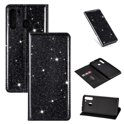 Ultrathin Glitter Magnetic Horizontal Flip Leather Case with Holder & Card Slots, For Samsung Galaxy A91, For Samsung Galaxy A21, For Samsung Galaxy A51, For Samsung Galaxy A71