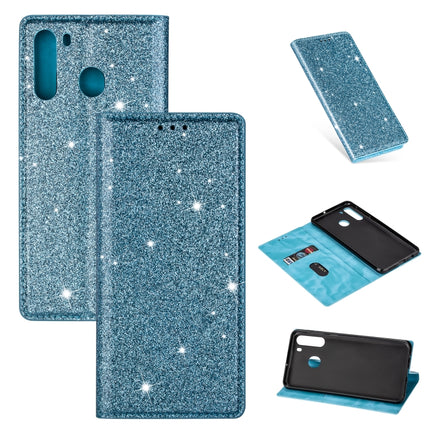 Ultrathin Glitter Magnetic Horizontal Flip Leather Case with Holder & Card Slots, For Samsung Galaxy A91, For Samsung Galaxy A21, For Samsung Galaxy A51, For Samsung Galaxy A71