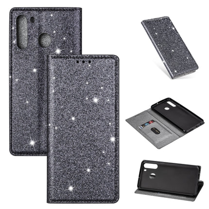 Ultrathin Glitter Magnetic Horizontal Flip Leather Case with Holder & Card Slots, For Samsung Galaxy A91, For Samsung Galaxy A21, For Samsung Galaxy A51, For Samsung Galaxy A71