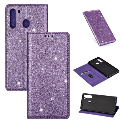 Ultrathin Glitter Magnetic Horizontal Flip Leather Case with Holder & Card Slots, For Samsung Galaxy A91, For Samsung Galaxy A21, For Samsung Galaxy A51, For Samsung Galaxy A71