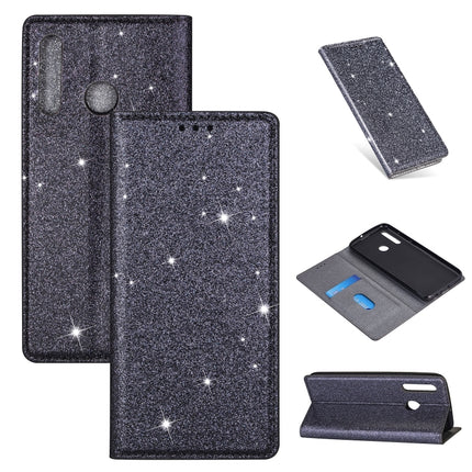 Ultrathin Glitter Magnetic Horizontal Flip Leather Case with Holder & Card Slots, For Samsung Galaxy S20, For Samsung Galaxy S20+, For Samsung Galaxy S20 Ultra, For Samsung Galaxy M30