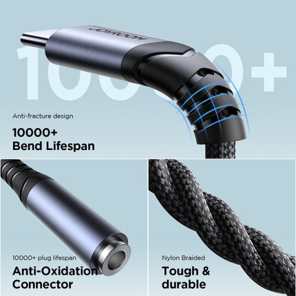 JOYROOM SY-C01 USB-C/Typ-C auf 3,5 mm Audio-Adapterkabel, SY-C01