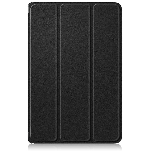 Custer Pure Color 3-Fold Leather Tablet Case, For Honor Pad X8b / X8a, For Honor Pad X9a / X9 Pro, For Honor Pad V9 11.5, For Honor Pad 9
