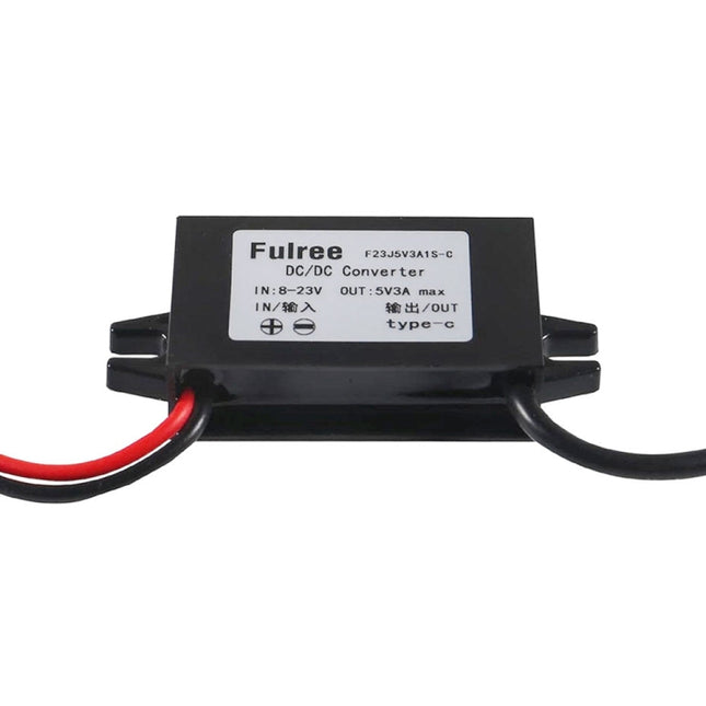12V to 5V 3A Car Power Converter DC Module Voltage Regulator