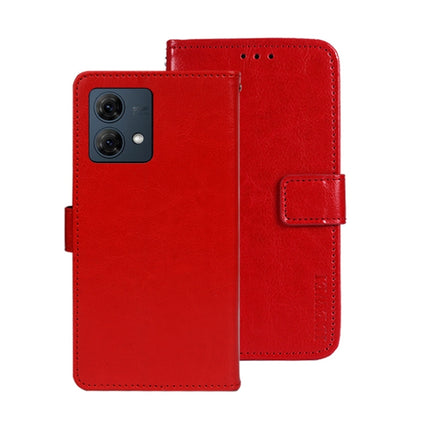 idewei Crazy Horse Texture Leather Phone Case, For Motorola Moto G55 5G, For Motorola Edge 50 Neo, For Motorola Moto G84 5G