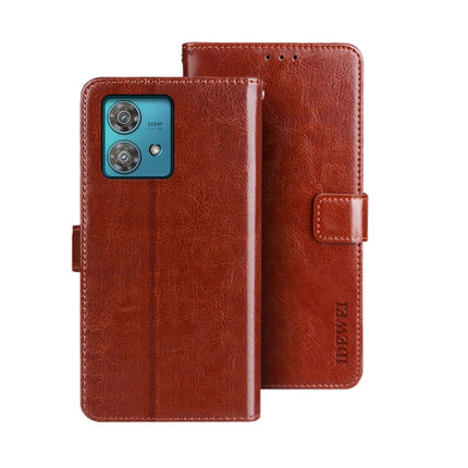 idewei Crazy Horse Texture Leather Phone Case