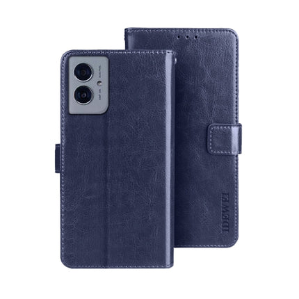 idewei Crazy Horse Texture Leather Phone Case, For Motorola Moto G55 5G, For Motorola Edge 50 Neo, For Motorola Moto G84 5G