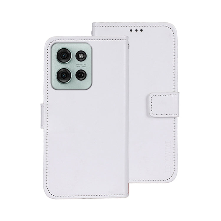 idewei Crazy Horse Texture Leather Phone Case, For Motorola Moto G15, For Motorola Moto G Power 2025, For Motorola Moto G75 5G