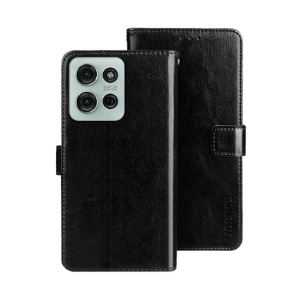 idewei Crazy Horse Texture Leather Phone Case, For Motorola Moto G15, For Motorola Moto G Power 2025, For Motorola Moto G75 5G