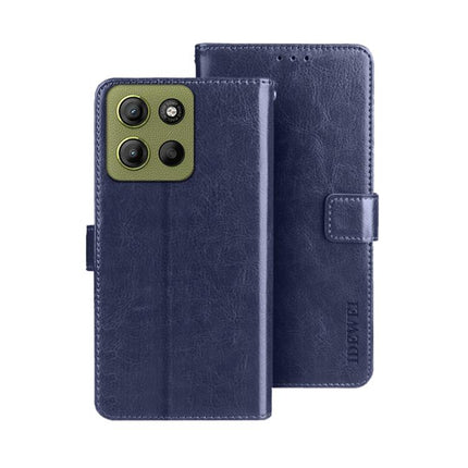 idewei Crazy Horse Texture Leather Phone Case