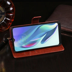 idewei Crazy Horse Texture Leather Phone Case, For Motorola Moto G55 5G, For Motorola Edge 50 Neo, For Motorola Moto G84 5G