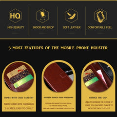 idewei Crazy Horse Texture Leather Phone Case, For Motorola Moto G54 5G EU