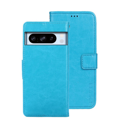 idewei Crazy Horse Texture Leather Phone Case, For Google Pixel 9a, For Google Pixel 8a, For Google Pixel 8 Pro