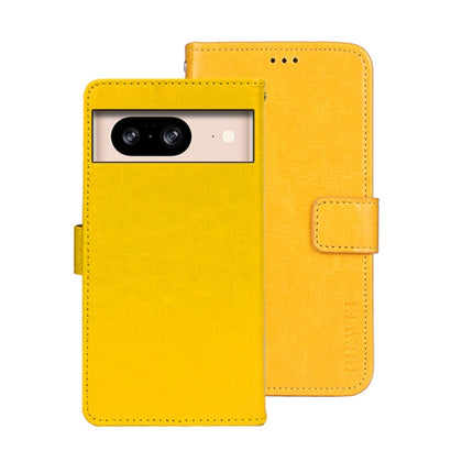 idewei Crazy Horse Texture Leather Phone Case, For Google Pixel 8