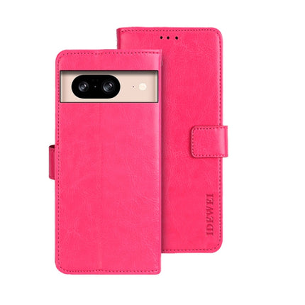 idewei Crazy Horse Texture Leather Phone Case, For Google Pixel 8