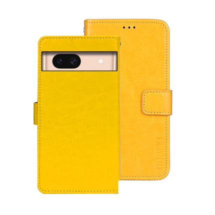 idewei Crazy Horse Texture Leather Phone Case, For Google Pixel 9a, For Google Pixel 8a, For Google Pixel 8 Pro