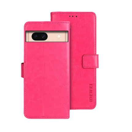 idewei Crazy Horse Texture Leather Phone Case, For Google Pixel 9a, For Google Pixel 8a, For Google Pixel 8 Pro
