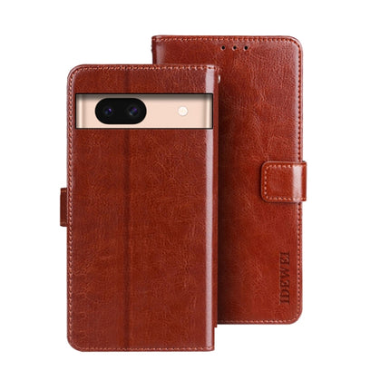 idewei Crazy Horse Texture Leather Phone Case, For Google Pixel 9a, For Google Pixel 8a, For Google Pixel 8 Pro