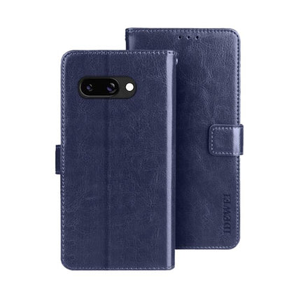 idewei Crazy Horse Texture Leather Phone Case, For Google Pixel 9a, For Google Pixel 8a, For Google Pixel 8 Pro