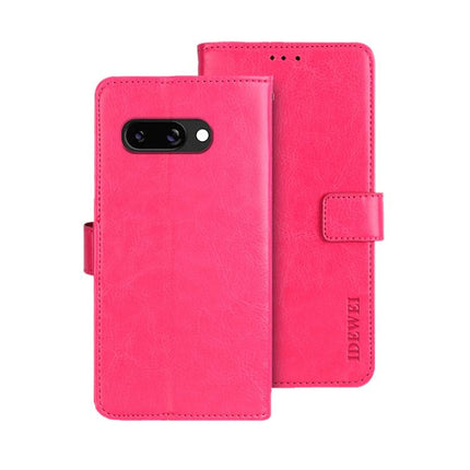 idewei Crazy Horse Texture Leather Phone Case, For Google Pixel 9a, For Google Pixel 8a, For Google Pixel 8 Pro