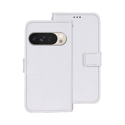 idewei Crazy Horse Texture Leather Phone Case, For Google Pixel 10 Pro XL, For Google Pixel 10 Pro, For Google Pixel 10
