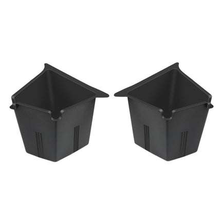 For Tesla Model Y 2021-2023 2pcs / Set Car Trunk Side Storage Box, Flagship Model, with Cover, without Cover