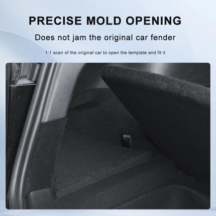 For Tesla Model Y 2021-2023 2pcs / Set Car Trunk Side Storage Box, Flagship Model, with Cover, without Cover