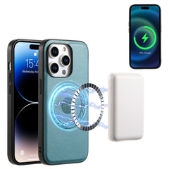 Denior Cowhide Texture Leather MagSafe Phone Case, For iPhone 15 Plus, For iPhone 15, For iPhone 14 Plus, For iPhone 14/13, For iPhone 14 Pro, For iPhone 14 Pro Max