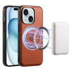 For iPhone 15 / Brown